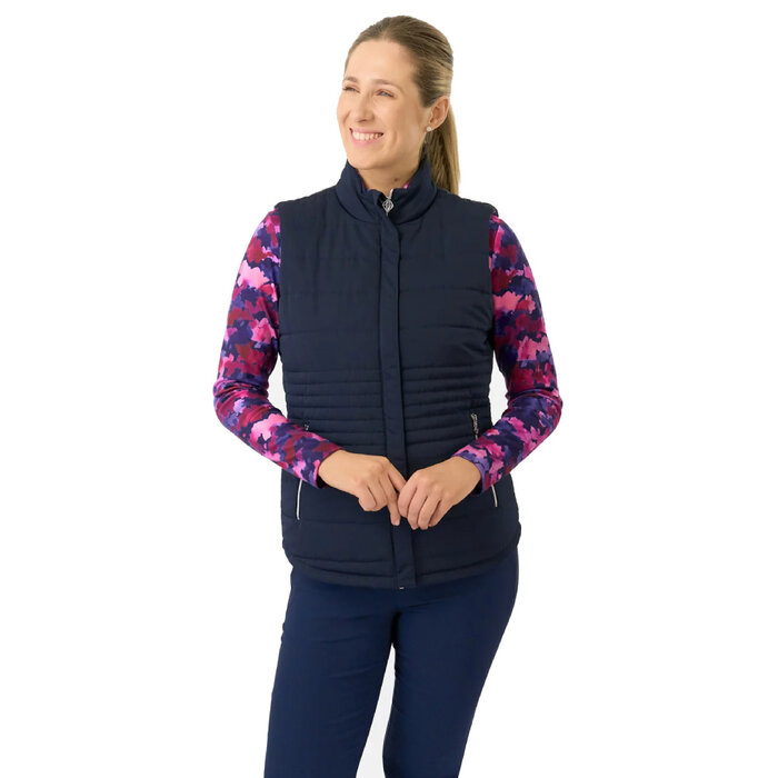Pure Golf Pure Golf Eve Gilet Réversible - Autumn Aquarelle