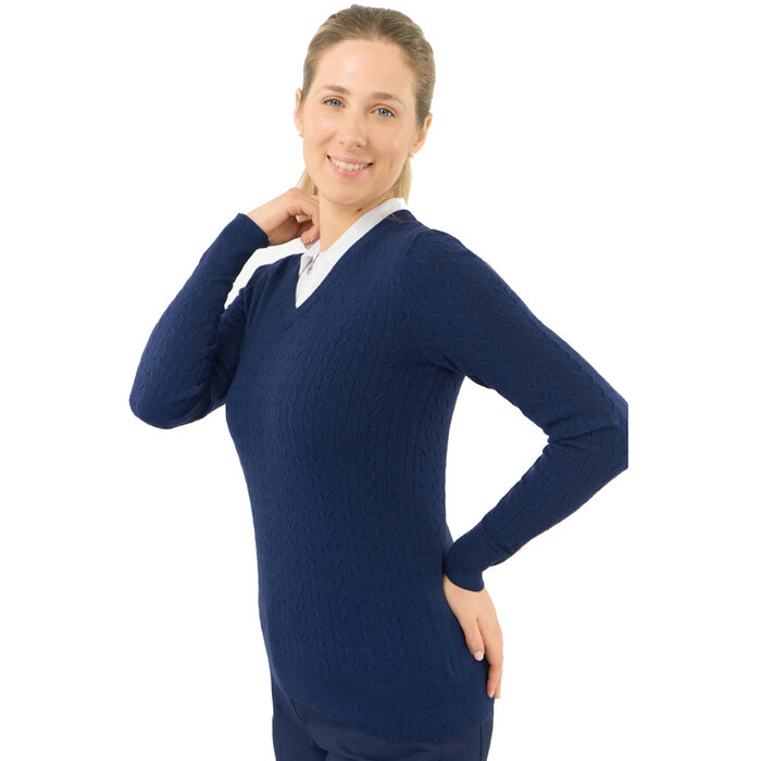 Pure Golf Pure Golf Suzie Summerweight Trui - Marineblauw