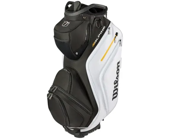 Wilson Wilson Alpine Cart Bag 2026 - Black White Orange