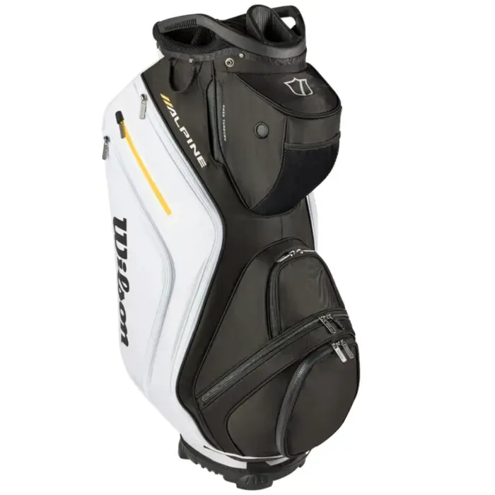 Wilson Wilson Alpine Cartbag 2026 - Schwarz Weiß Orange
