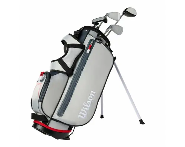 Wilson Wilson Profile JGi Set de golf junior 6 pièces | Sac trepied - Gris (5-8 Ans)
