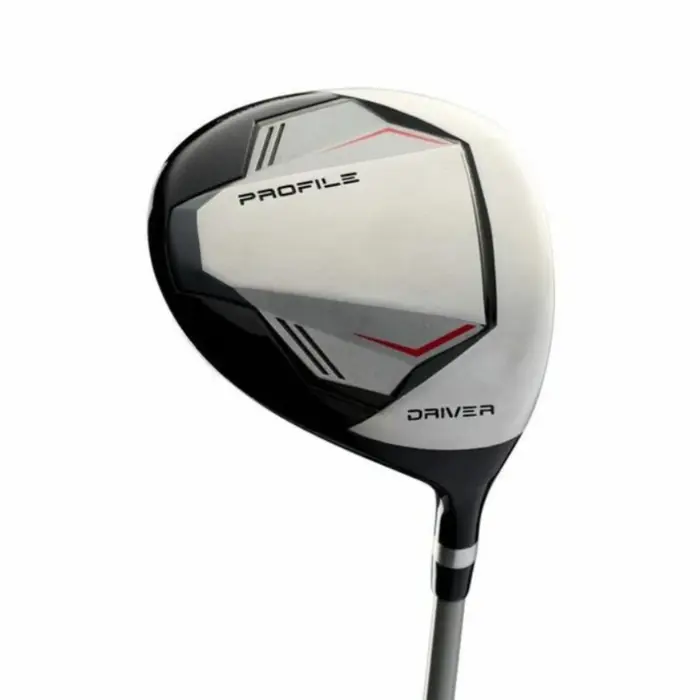 Wilson Wilson Profile JGi Set de golf junior 8 pièces | Sac trepied - Gris Rouge (8-11 Ans)