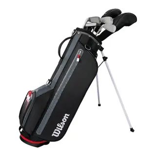 Wilson Wilson Profile JGi 9-Delige Junior Golfset | Standbag - Zwart Grijs (11-14 Jaar)