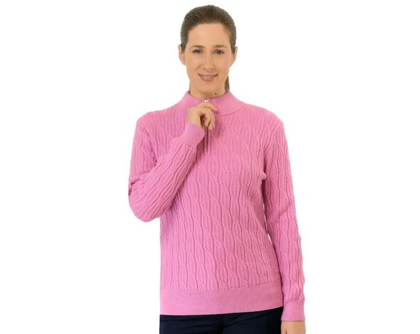 Pure Golf Pure Golf Sorell Lined Trui (Margot Knit) - Roze