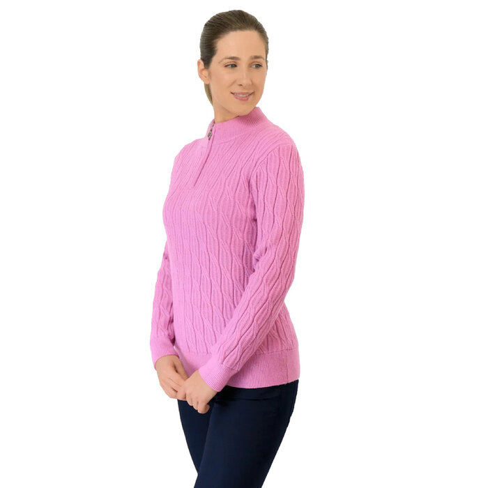Pure Golf Pure Golf Sorell Pull Doublé (Margot Knit) - Rose