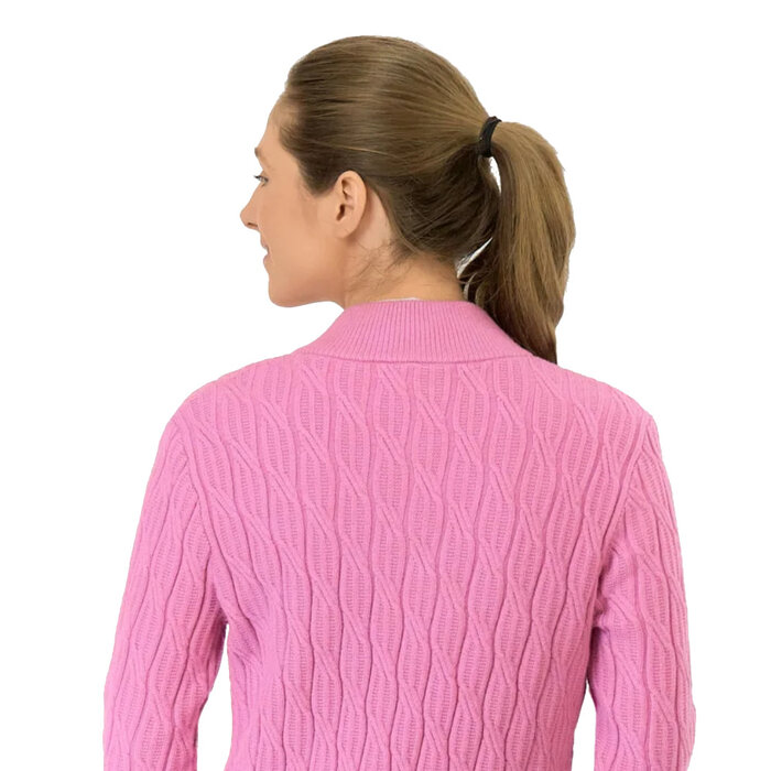 Pure Golf Pure Golf Sorell Lined Jumper (Margot Knit) – Pink Pop