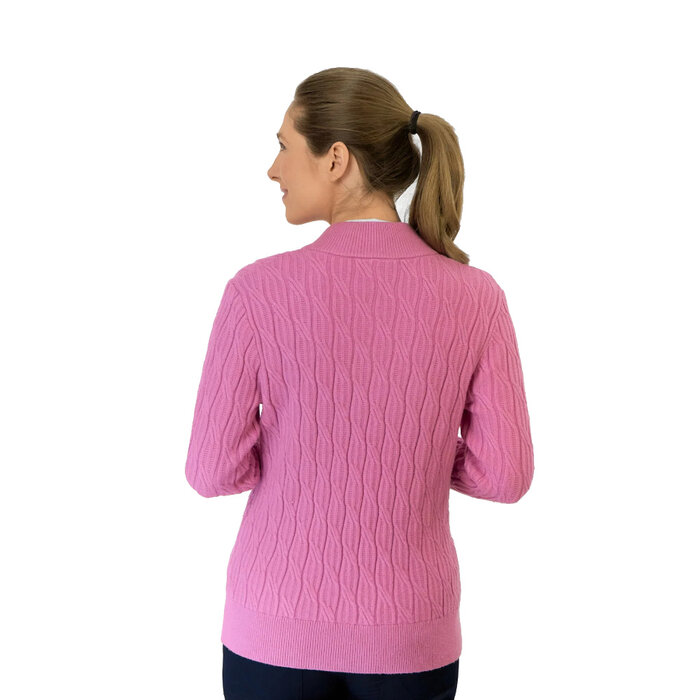 Pure Golf Pure Golf Sorell Pull Doublé (Margot Knit) - Rose