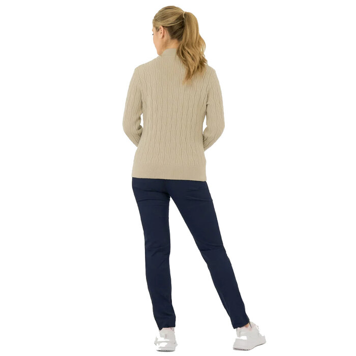 Pure Golf Pure Golf Sorell Gefütterter Pullover (Margot Knit) - Beige