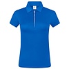 Pure Golf Thrive Cap Sleeve Polo Shirt - Bleu