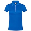 Pure Golf Pure Golf Thrive Cap Sleeve Polo Shirt - Bleu