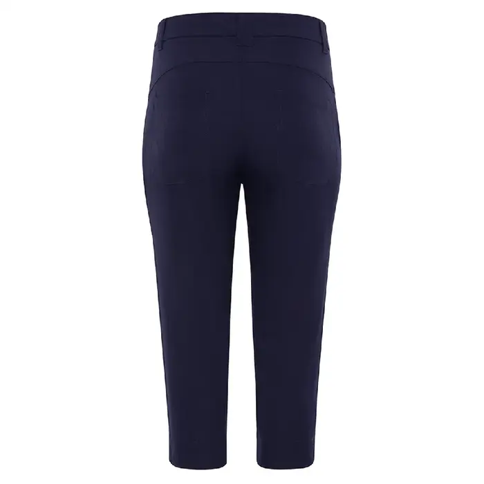 Pure Golf Pure Golf Trust2 Capri Dames Golfbroek - Marineblauw