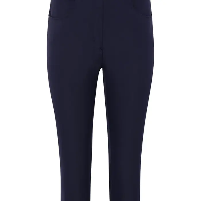 Pure Golf Pure Golf Trust2 Capri Dames Golfbroek - Marineblauw