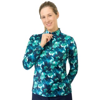 Pure Golf Pure Golf Arusha Long Sleeve Mid Layer - Leaf Lagoon