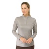 Pure Golf Pure Golf Arusha Mid-layer met Lange Mouwen - Bruin Wit
