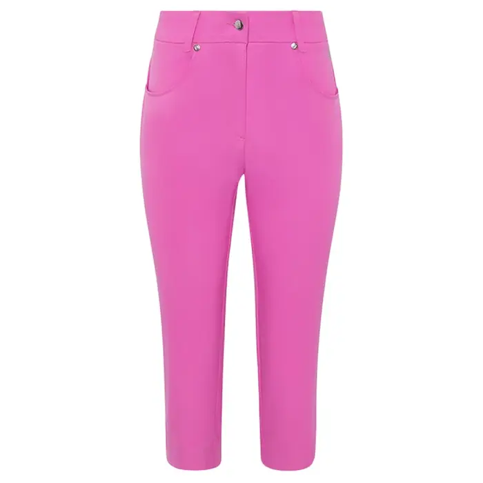 Pure Golf Pure Golf Trust2 Capri Dames Golfbroek - Roze