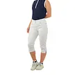 Pure Golf Pure Golf Trust2 Capri Pantalon de golf femme - Blanc