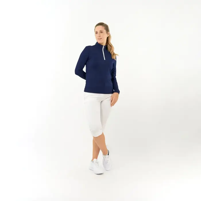 Pure Golf Pure Golf Trust2 Capri Dames Golfbroek - Wit
