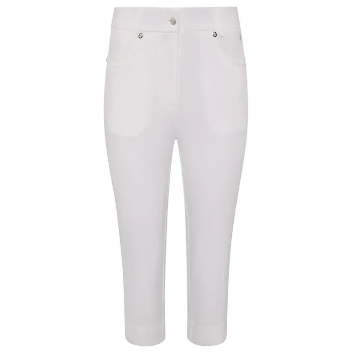 Pure Golf Pure Golf Trust2 Capri Dames Golfbroek - Wit