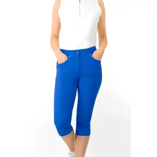 Pure Golf Pure Golf Trust2 Pantalón de Golf Capri para Mujer - Azul