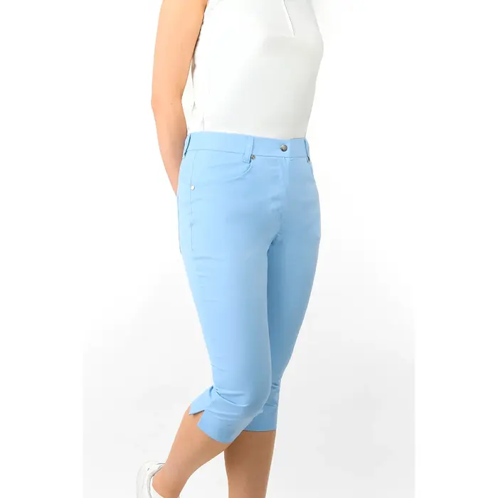 Pure Golf Pure Golf Trust2 Capri Dames Golfbroek - Blauw