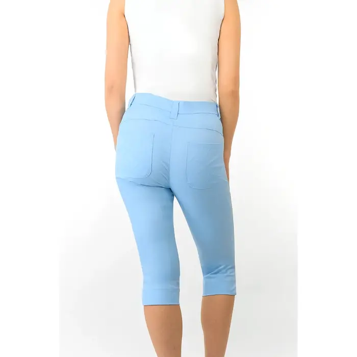 Pure Golf Pure Golf Trust2 Capri Dames Golfbroek - Blauw