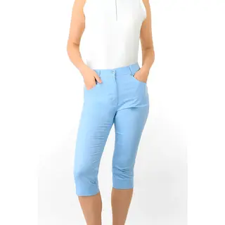 Pure Golf Pure Golf Trust2 Capri Dames Golfbroek - Blauw