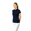 Pure Golf Pure Golf Thrive Cap Sleeve Polo Shirt - Marineblauw