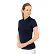 Pure Golf Pure Golf Thrive Cap Sleeve Polo Shirt - Navy Blue