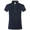 Pure Golf Thrive Cap Sleeve Polo Shirt - Marineblauw