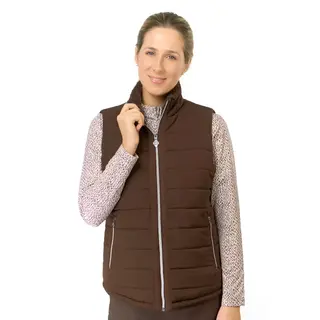 Pure Golf Pure Golf Hemisphere Fur Gilet - Bruin