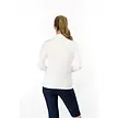 Pure Golf Pure Golf Tranquility2 Zip-Up Long-Sleeved Golf Shirt – White