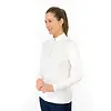 Pure Golf Tranquility2 Zip Top Golfshirt met Lange Mouwen - Wit