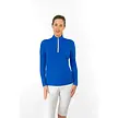 Pure Golf Pure Golf Tranquility2 Zip Top Langarm-Golfshirt - Blau