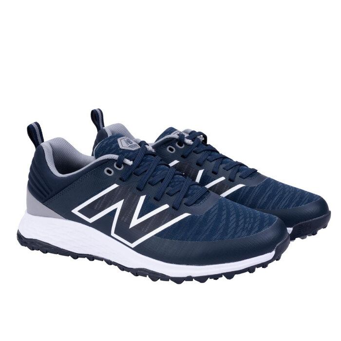 New Balance Golf New Balance Fresh Foam Contend V2 SL Chaussures de golf pour hommes - Bleu Gris