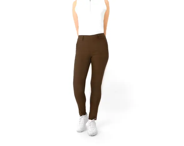 Pure Golf Pure Golf Charm2 Damen-Golfhose - Braun