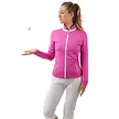 Pure Golf Pure Golf Mist2 Full Zipped Mid Layer Vest - Roze