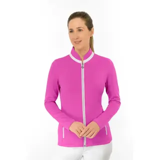 Pure Golf Pure Golf Mist2 Veste couche intermédiaire entièrement zippée - Rose