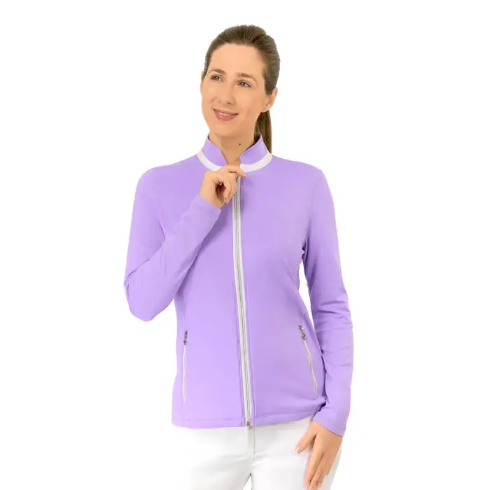 Pure Golf Pure Golf Mist2 Veste de couche intermédiaire zippée - Violet