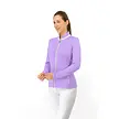 Pure Golf Pure Golf Mist2 Veste de couche intermédiaire zippée - Violet
