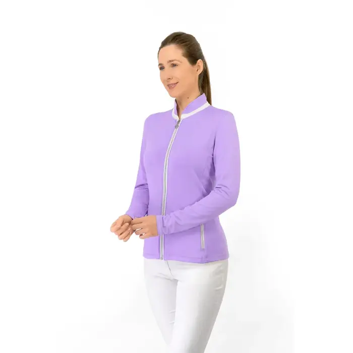 Pure Golf Pure Golf Mist2 Veste de couche intermédiaire zippée - Violet