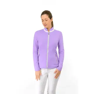 Pure Golf Pure Golf Mist2 Full Zipped Mid Layer Vest - Paars