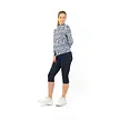 Pure Golf Pure Golf Balance Zip Top Golfshirt met Lange Mouwen - Blauw Wit