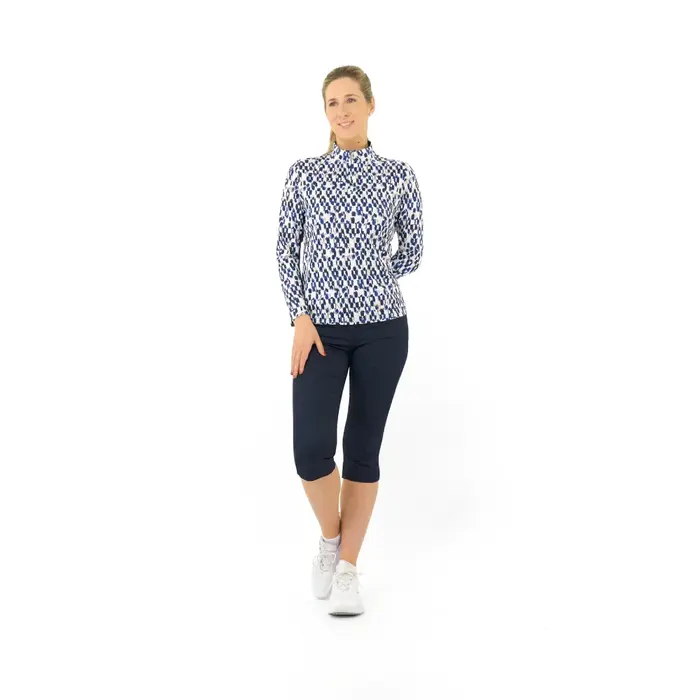 Pure Golf Pure Golf Balance Zip-Up Long-Sleeved Golf Shirt – Sands of Time