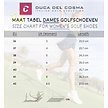 Duca del Cosma Duca del Cosma Amantea Chaussures de Golf pour Femmes - Bleu Blanc