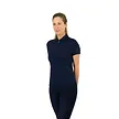 Pure Golf Pure Golf Rebecca Lily PWP Polo-Golfshirt mit kurzen Ärmeln - Marineblau