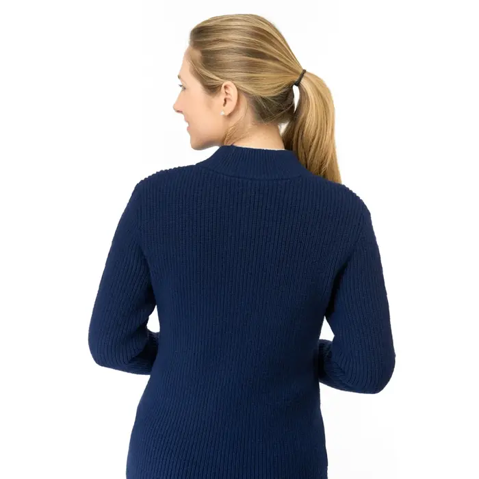 Pure Golf Pure Golf Sophia Elena Gilet de golf tricoté doubl - Bleu Marine