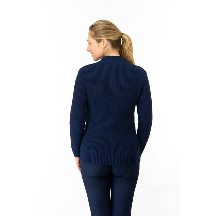 Pure Golf Pure Golf Sophia Elena Knitted Lined Golf Vest – Navy Blue