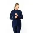 Pure Golf Pure Golf Sophia Elena Gilet de golf tricoté doubl - Bleu Marine