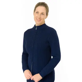 Pure Golf Pure Golf Sophia Elena Knitted Lined Golf Vest – Navy Blue
