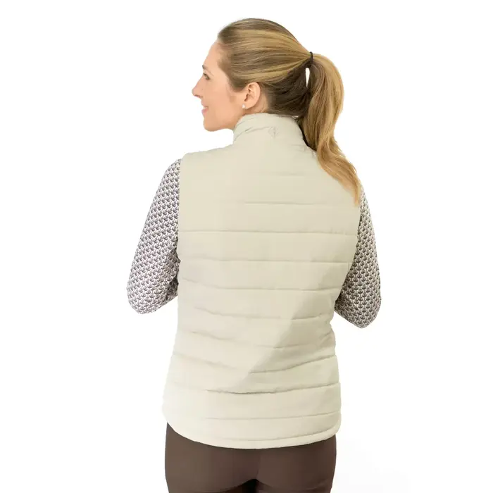 Pure Golf Pure Golf Hemisphere Fur Gilet - Beige